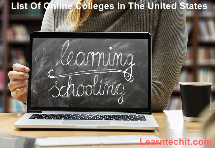 List Of Online Colleges In The United States