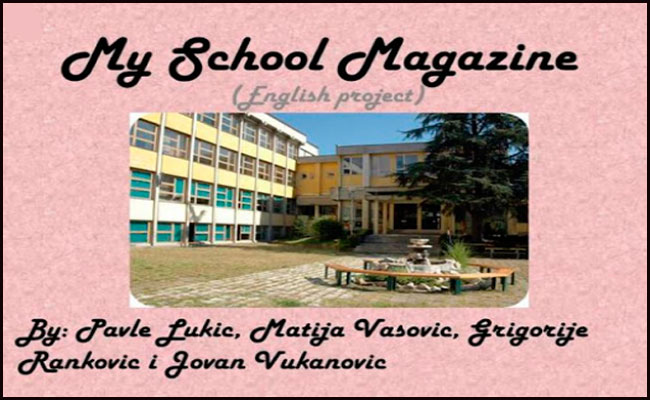 My School Magazine