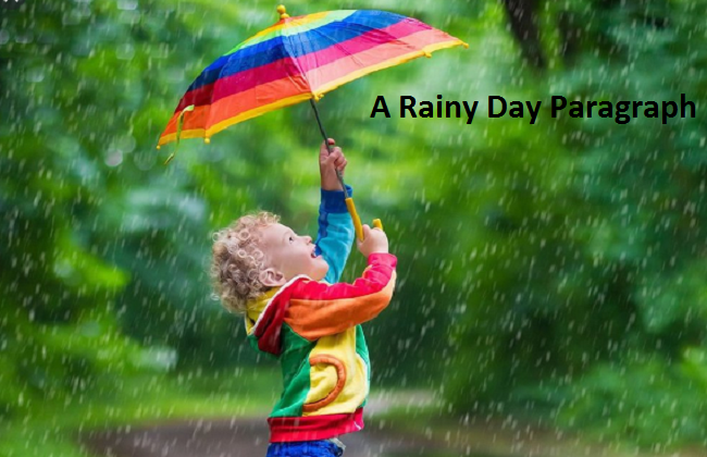 R Rainy Day Paragraph