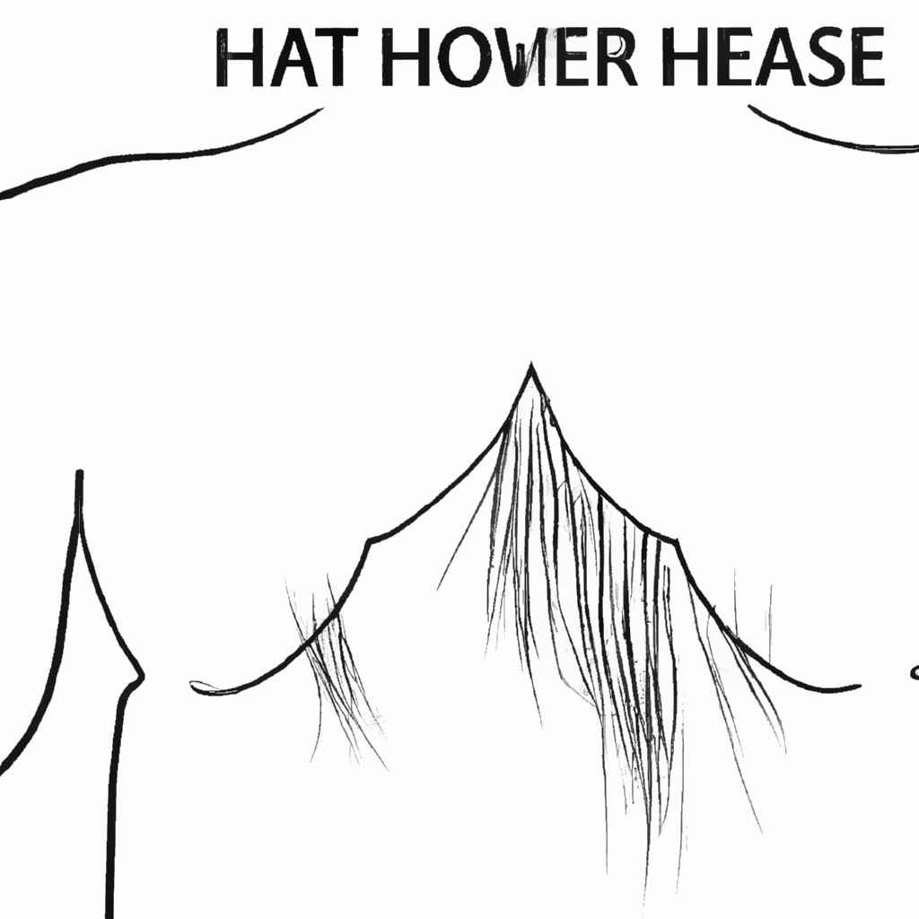 how to draw chest hair