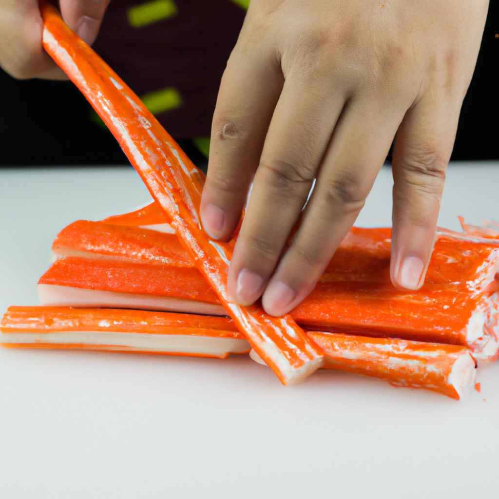 How To Shred Crab Sticks Quickly 2