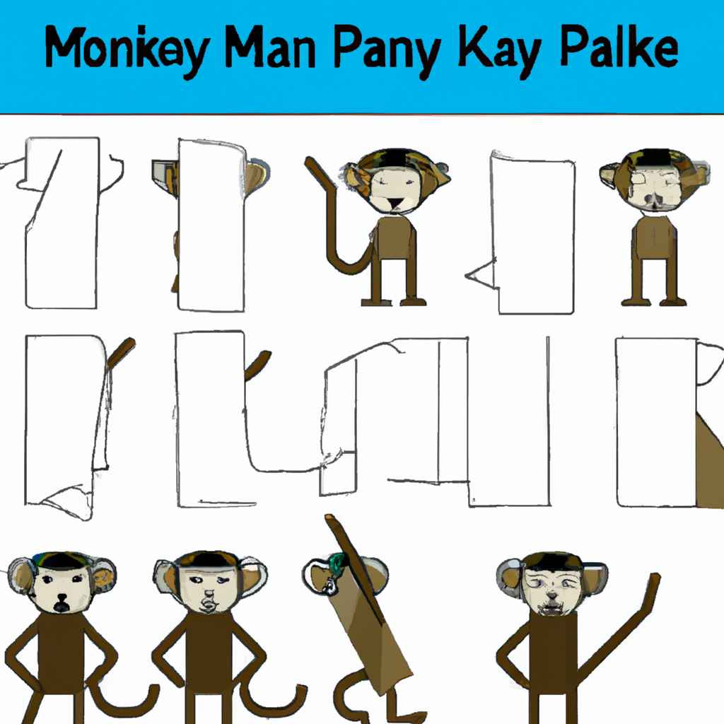how to make a paper monkey step by step