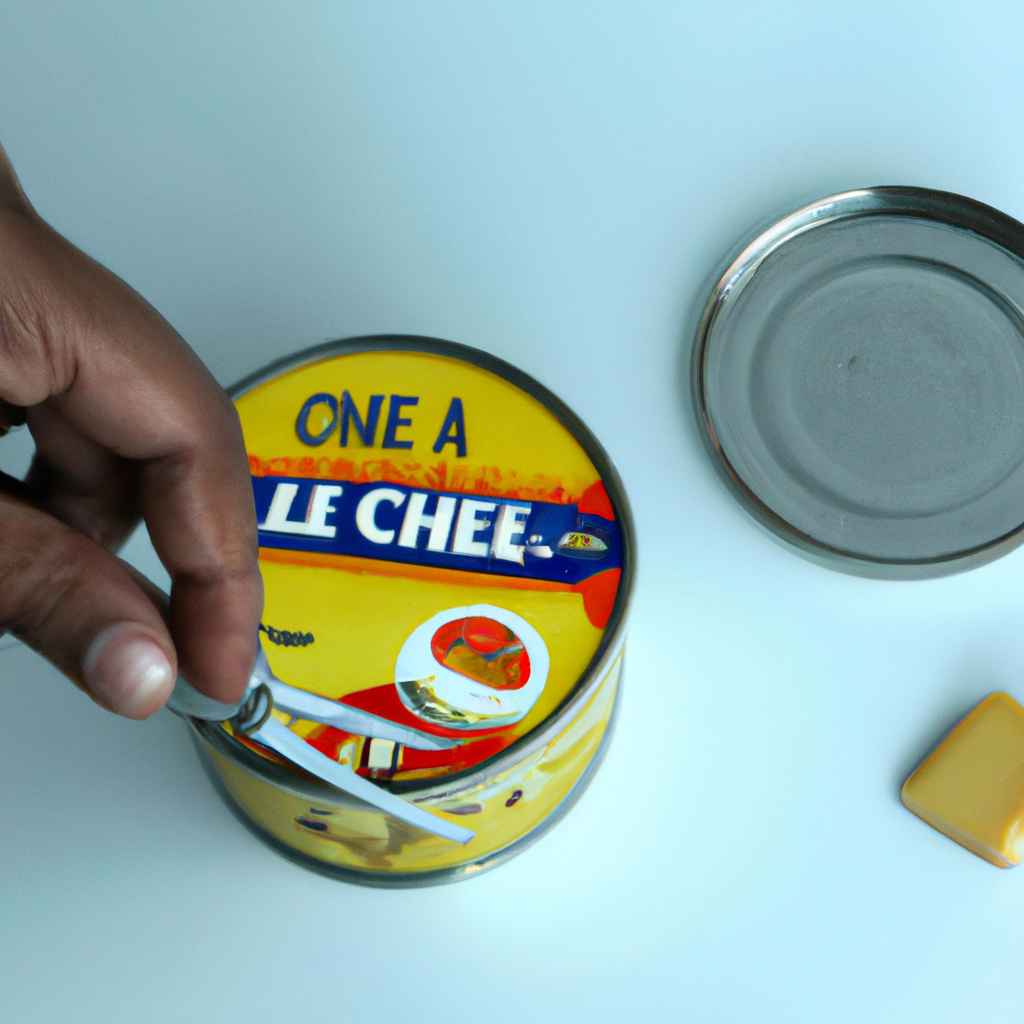 how to open amul cheese tin