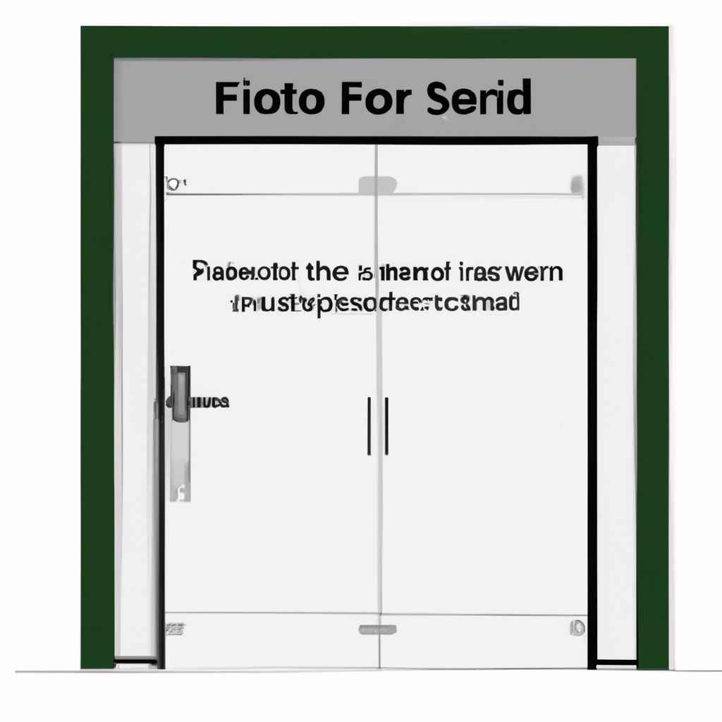 how to fit a thetford service door